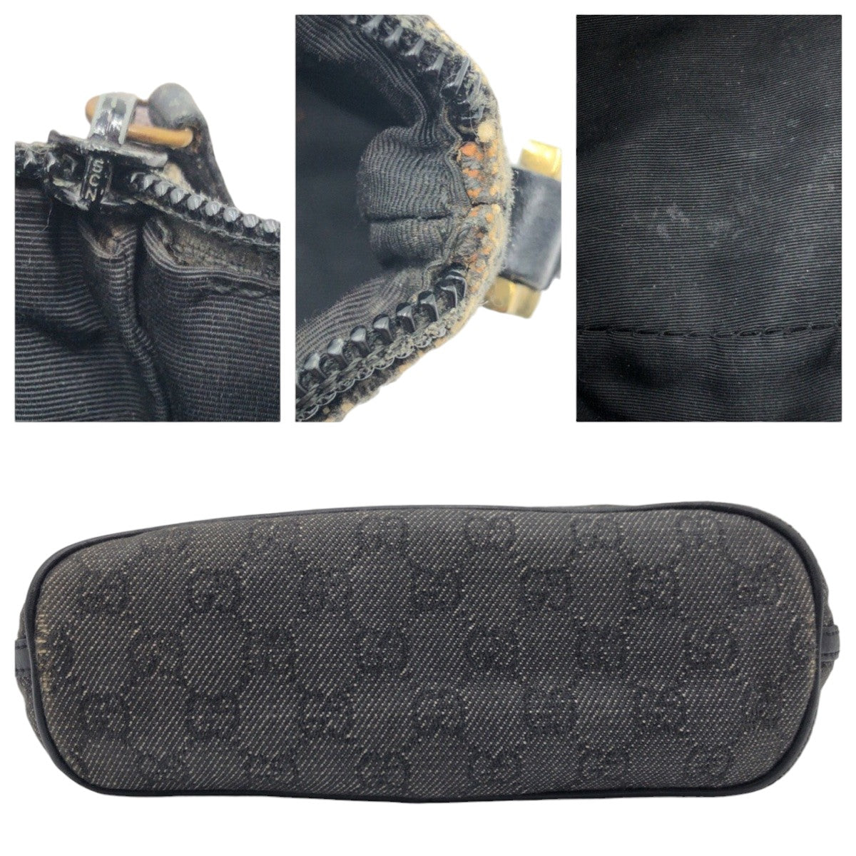 19992
GUCCI グッチ GG柄 グレー GGキャンバス 07199 2133 ハンドバッグ アクセサリーポーチ レディース AB20