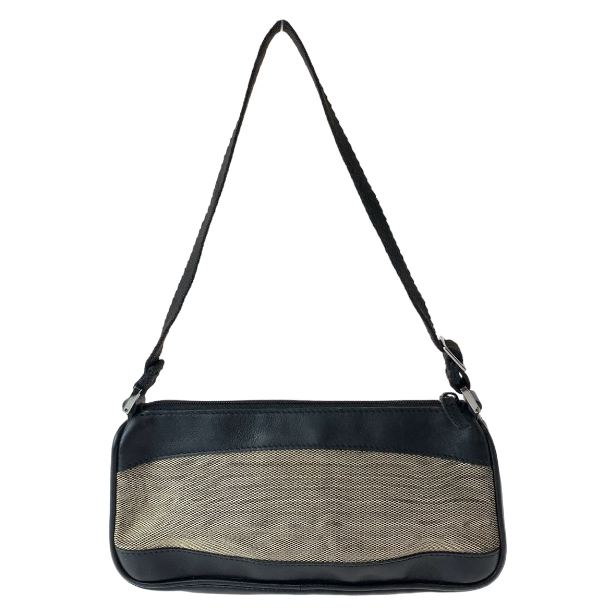 20003
GUCCI グッチ ブラック ブラウン シルバー金具 キャンバス / レザー 92820 ハンドバッグ アクセサリーポーチ レディース ABP24