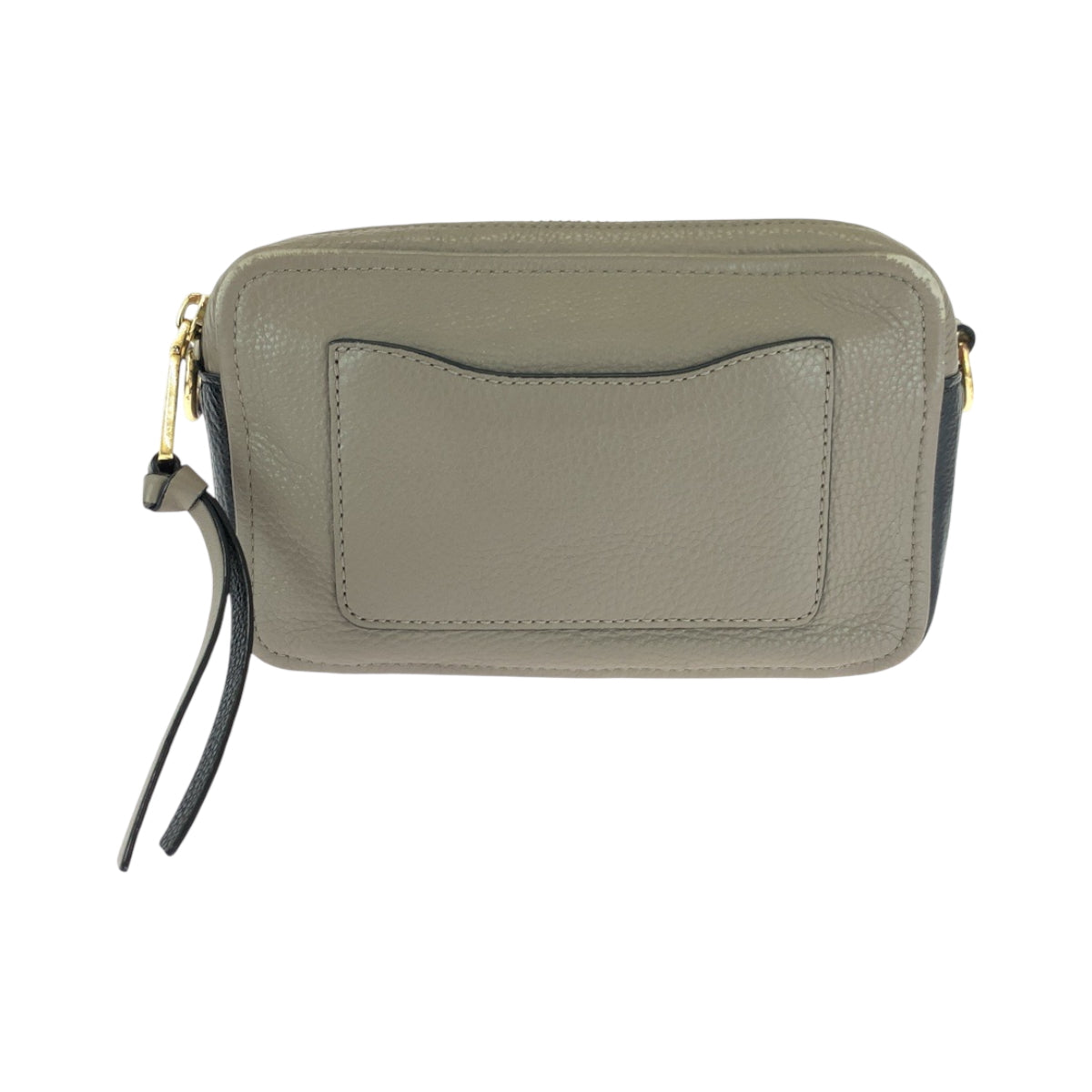 20014
MARC BY MARC JACOBS マークバイマークジェイコブス ベージュ ブラック ゴールド金具 レザー F SE 2250 ショルダーバッグ ポシェット レディース AB