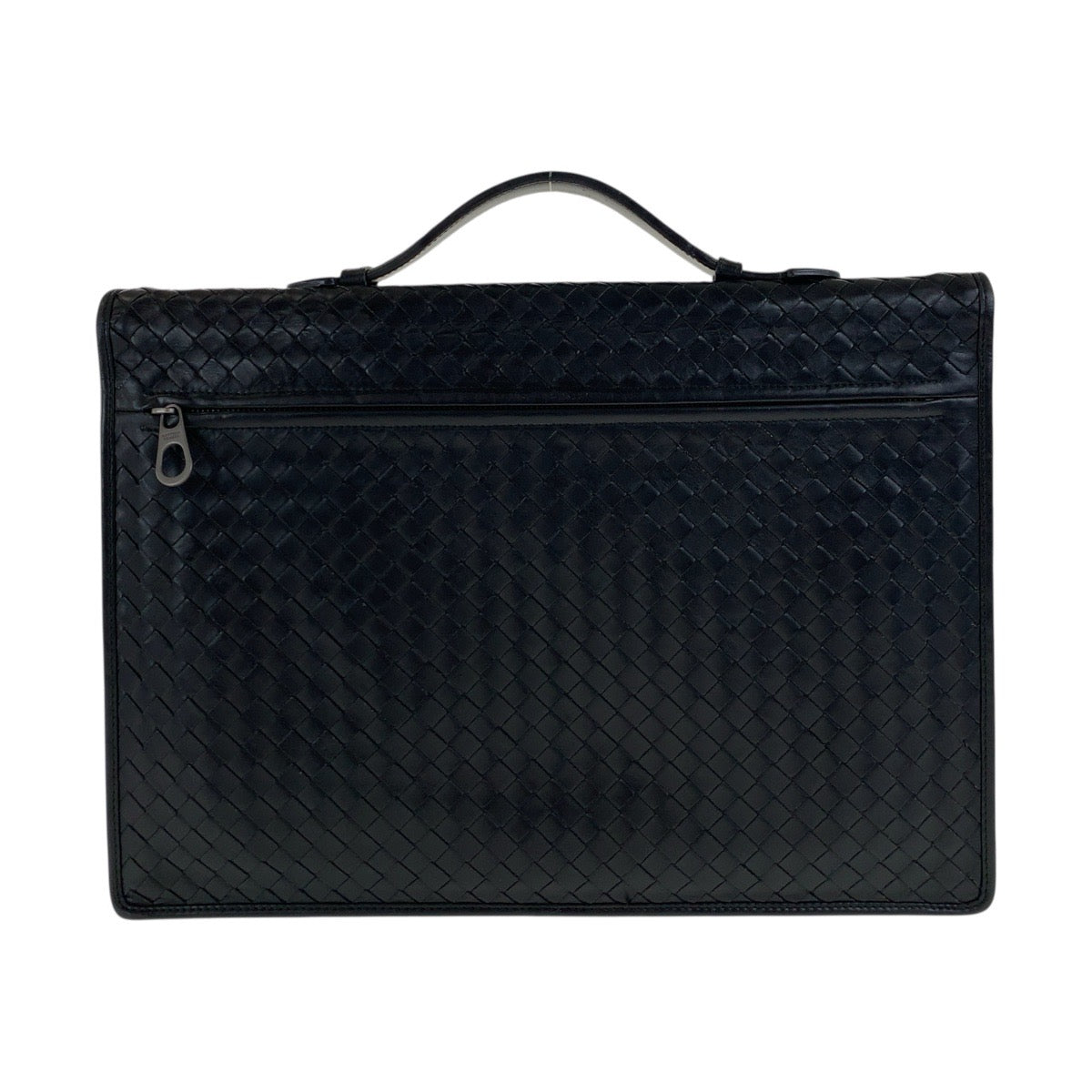 20021
BOTTEGAVENETA ボッテガヴェネタ イントレチャート ブラック 黒 ガンメタ金具 レザー ビジネスバッグ ブリーフケース メンズ ABP75