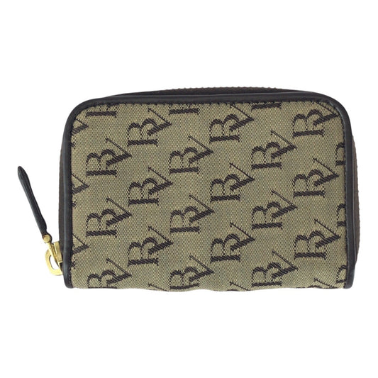 20046
BOTTEGAVENETA ボッテガヴェネタ ヴィンテージ ベージュ ブラウン ゴールド金具 キャンバス A25183 カードケース レディース AB3