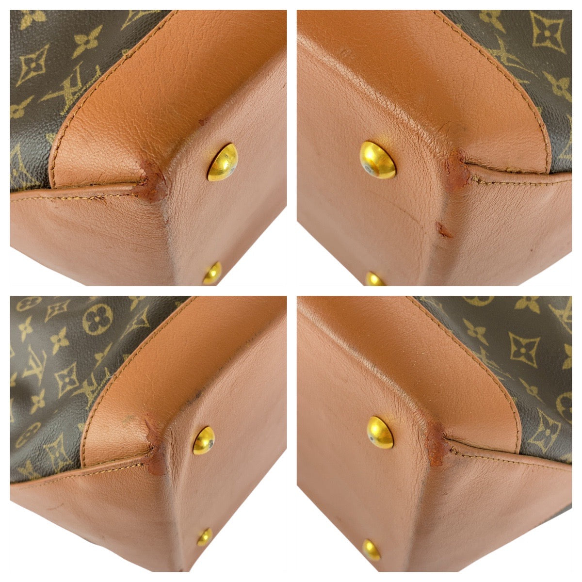 20049
LOUIS VUITTON ルイヴィトン モノグラム サックウィークエンドGM ブラウン ゴールド金具 PVC / レザー M42420 トートバッグ ショルダーバッグ メンズ ABP48