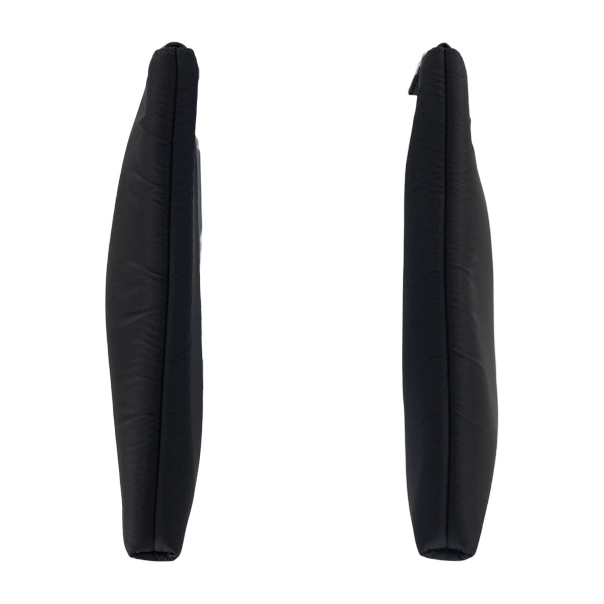 20053
PRADA プラダ テスート 三角ロゴプレート ブラック 黒 シルバー金具 ナイロン クラッチバッグ セカンドバッグ メンズ SA60