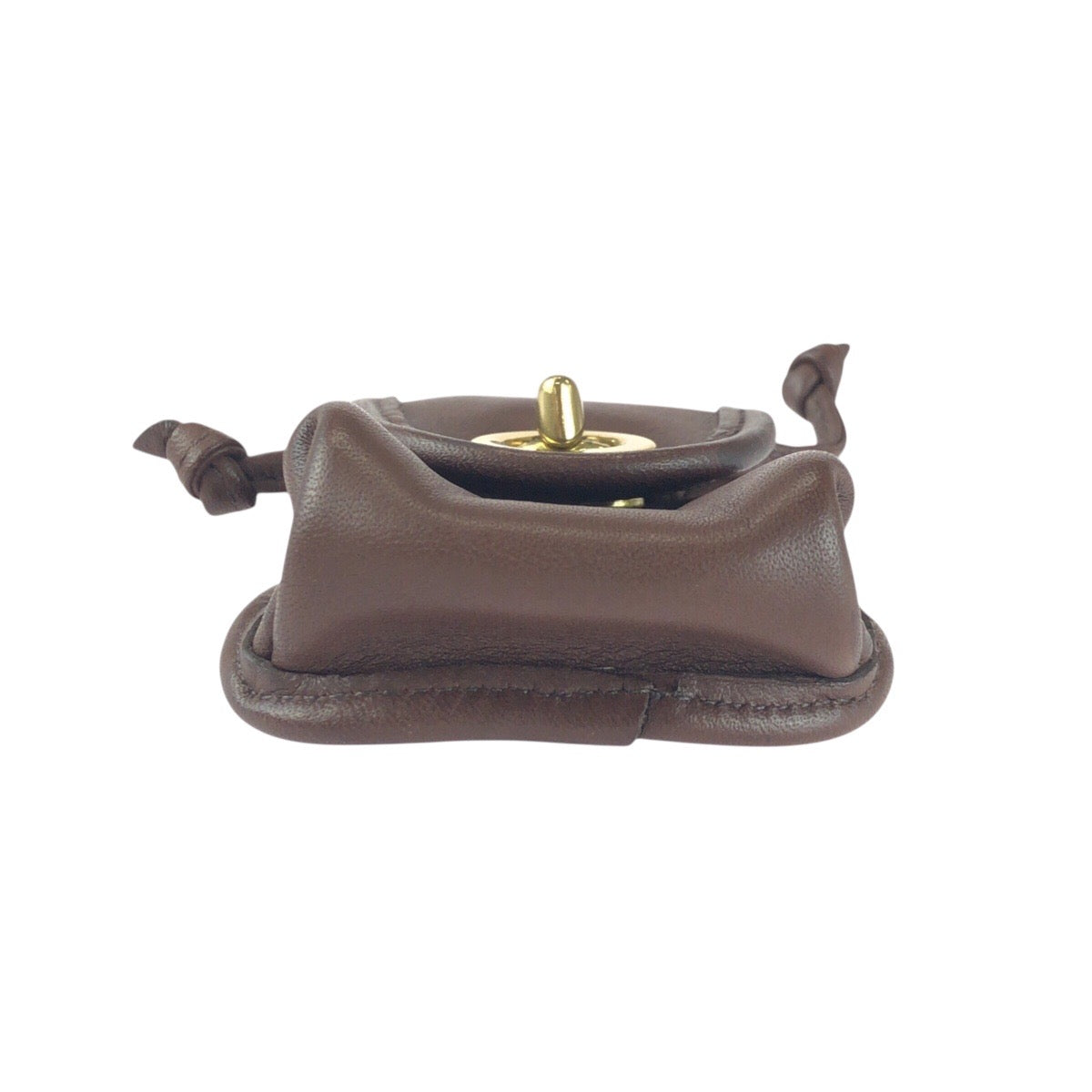20058
COACH コーチ ヴィンテージ オールドコーチ ブラウン ゴールド金具 レザー ポーチ 小物入れ キーホルダー レディース ABP20