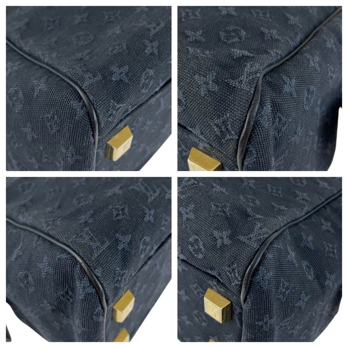 20061
LOUIS VUITTON ルイヴィトン モノグラムミニ ジョセフィーヌPN ネイビー ゴールド金具 キャンバス / レザー M92414 ハンドバッグ ミニボストンバッグ レディース ABP