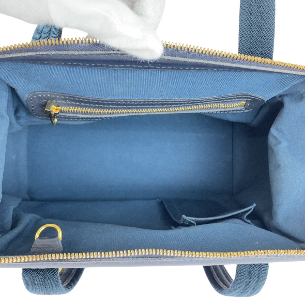 20061
LOUIS VUITTON ルイヴィトン モノグラムミニ ジョセフィーヌPN ネイビー ゴールド金具 キャンバス / レザー M92414 ハンドバッグ ミニボストンバッグ レディース ABP