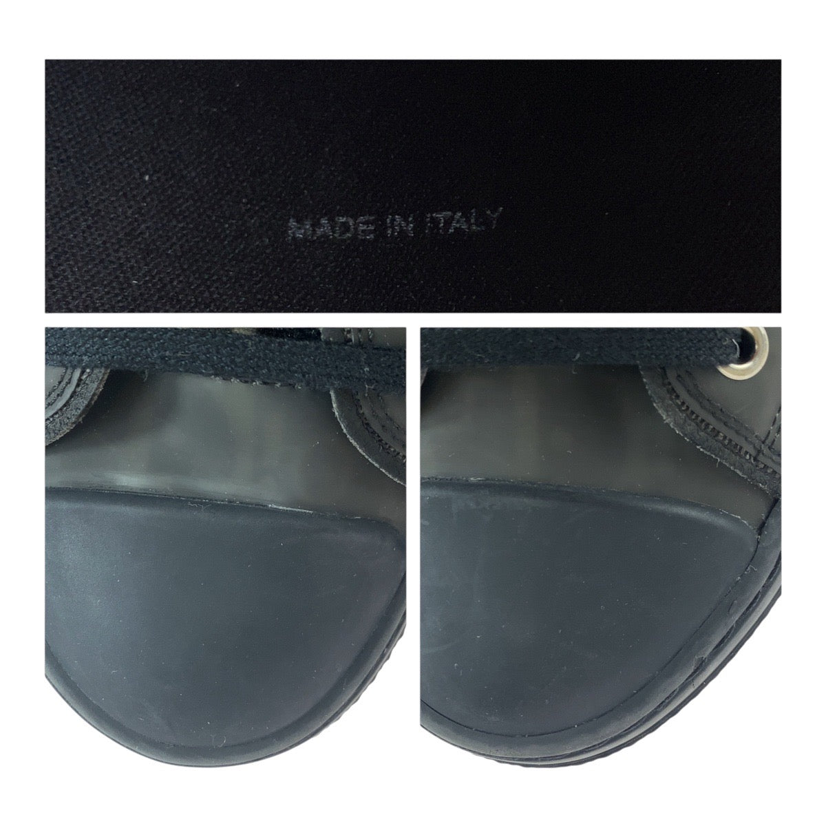 20067
Dior ディオール サイズ表記43/27.5cm ブラック 黒 ホワイト ナイロン / ラバー ローカット オブリーク メンズ AB28