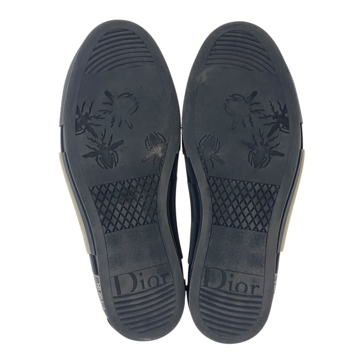 20067
Dior ディオール サイズ表記43/27.5cm ブラック 黒 ホワイト ナイロン / ラバー ローカット オブリーク メンズ AB28