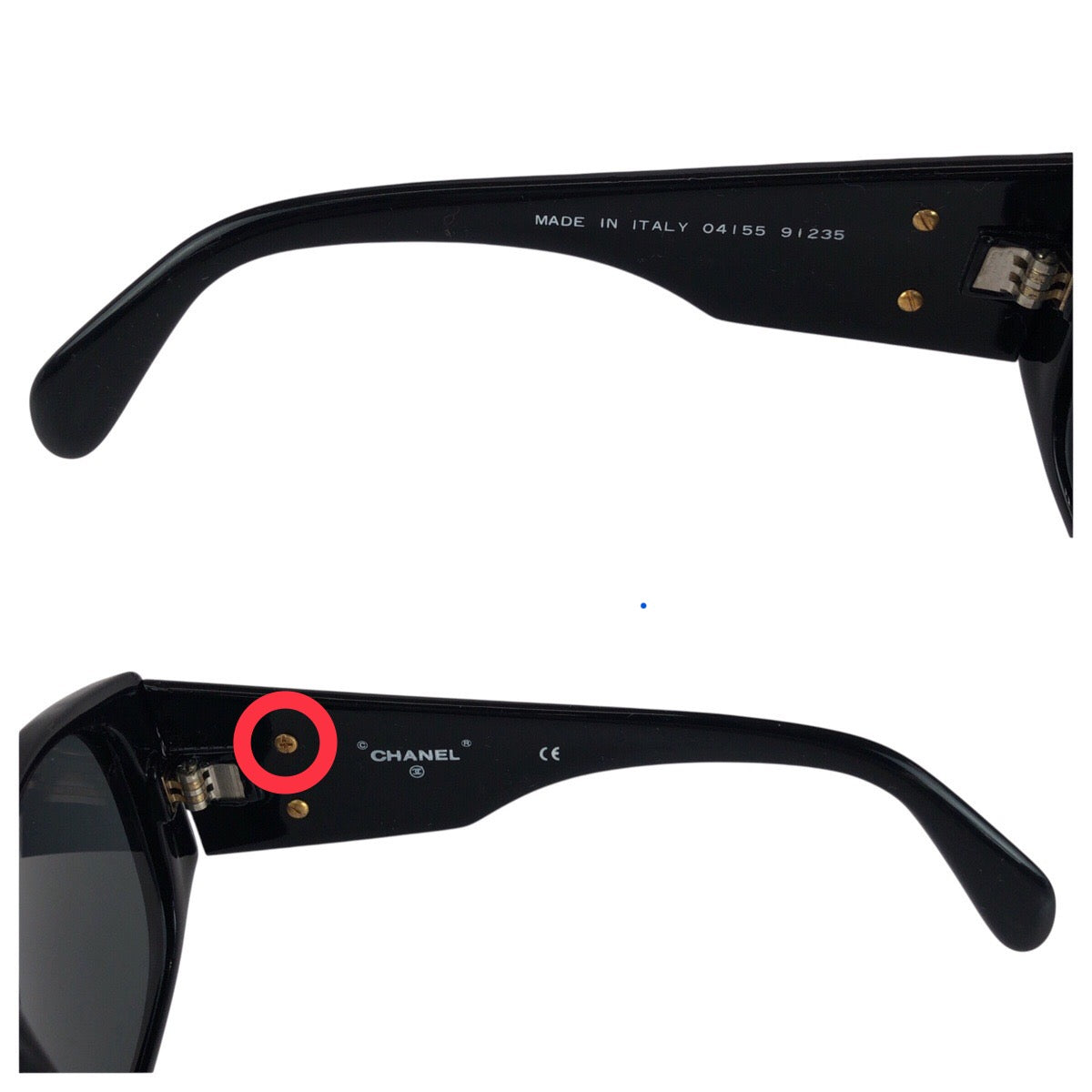20081
CHANEL シャネル マトラッセ ココマーク ブラック 黒 ゴールド金具 プラスチック 04155 91235 サングラス 男女兼用 ウェリントン レディース AB20