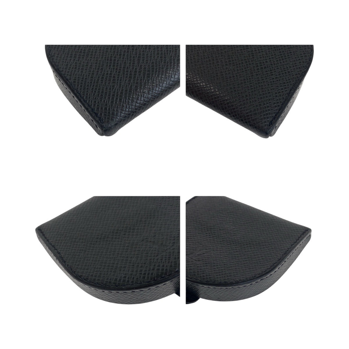 20091
LOUIS VUITTON Taiga Portemonnaie Cuvette Ardoise Black Taiga M64422 Coin Purse Men's A21