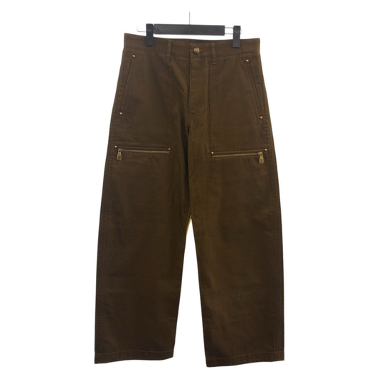 20095
LOUIS VUITTON ルイヴィトン サイズ46 ブラウン コットン パンツ チノパン ミリタリーパンツ カーゴパンツ メンズ A128