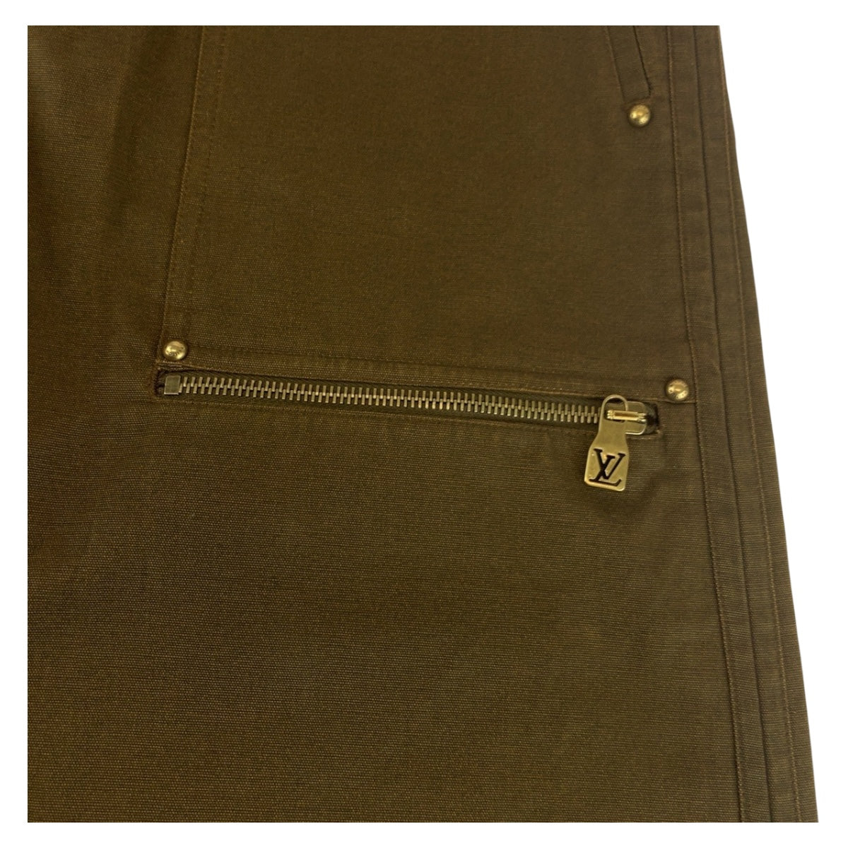 20095
LOUIS VUITTON ルイヴィトン サイズ46 ブラウン コットン パンツ チノパン ミリタリーパンツ カーゴパンツ メンズ A128