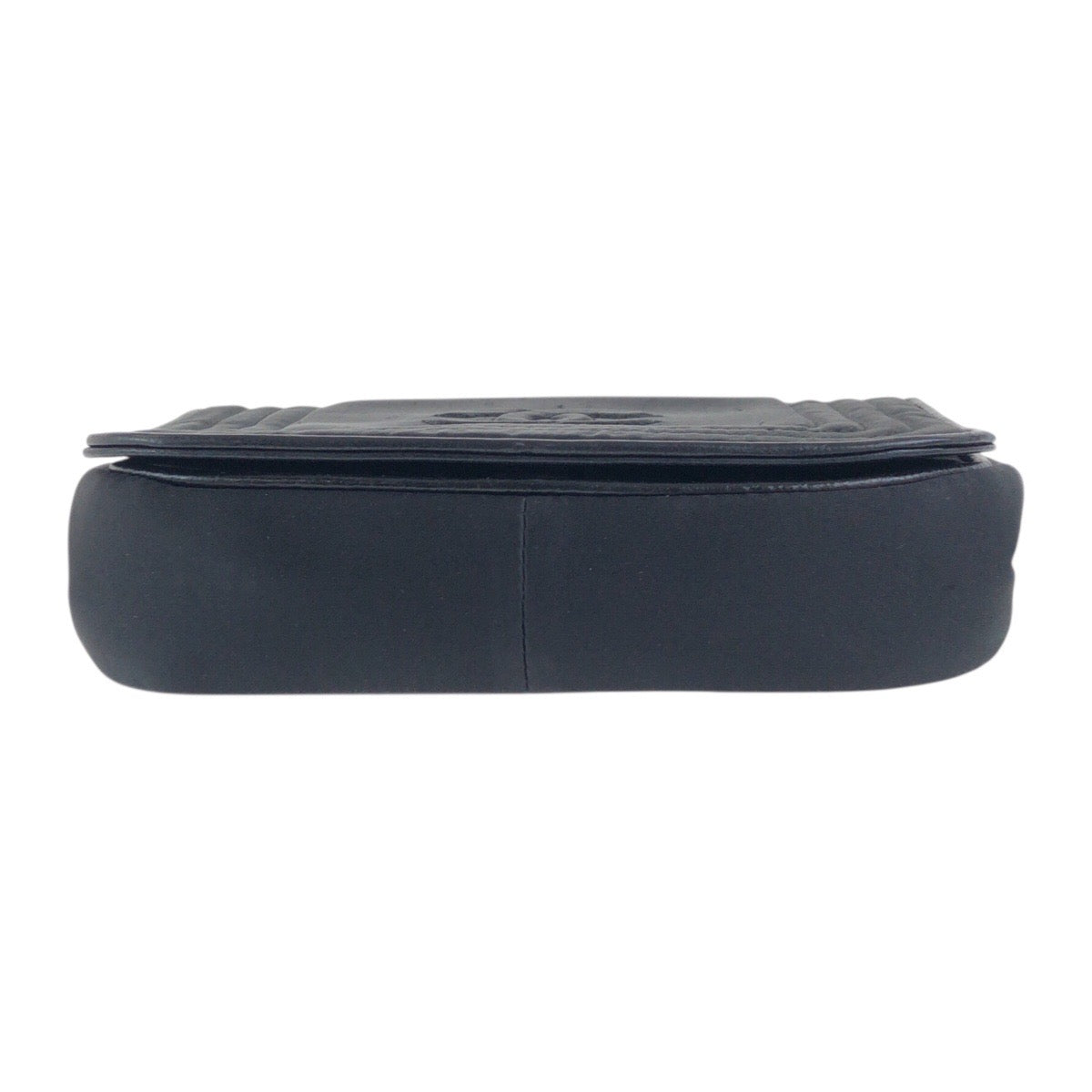 20098
CHANEL シャネル ヴィンテージ ココマーク ブラック 黒 ゴールド金具 サテン チェーンショルダーバッグ ポシェット レディース AB88