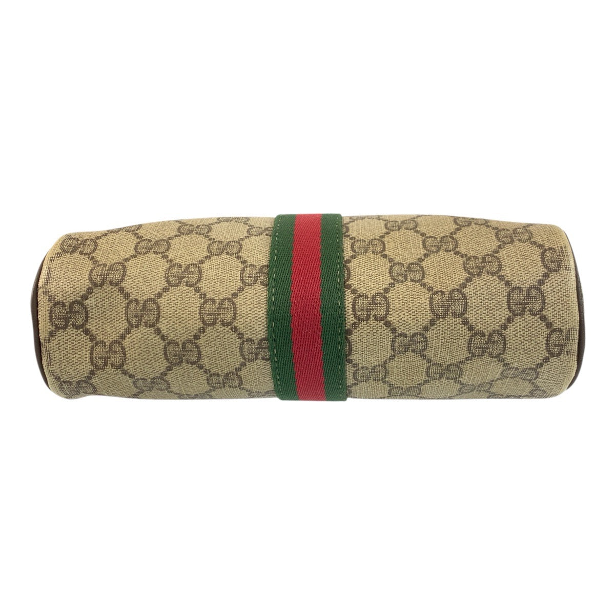 20117
GUCCI グッチ ヴィンテージ シェリーライン オールドグッチ ベージュ ブラウン ゴールド金具 GGスプリームキャンバス / レザー 98 69 014 3553 クラッチバッグ セカンドバッグ メンズ AB14