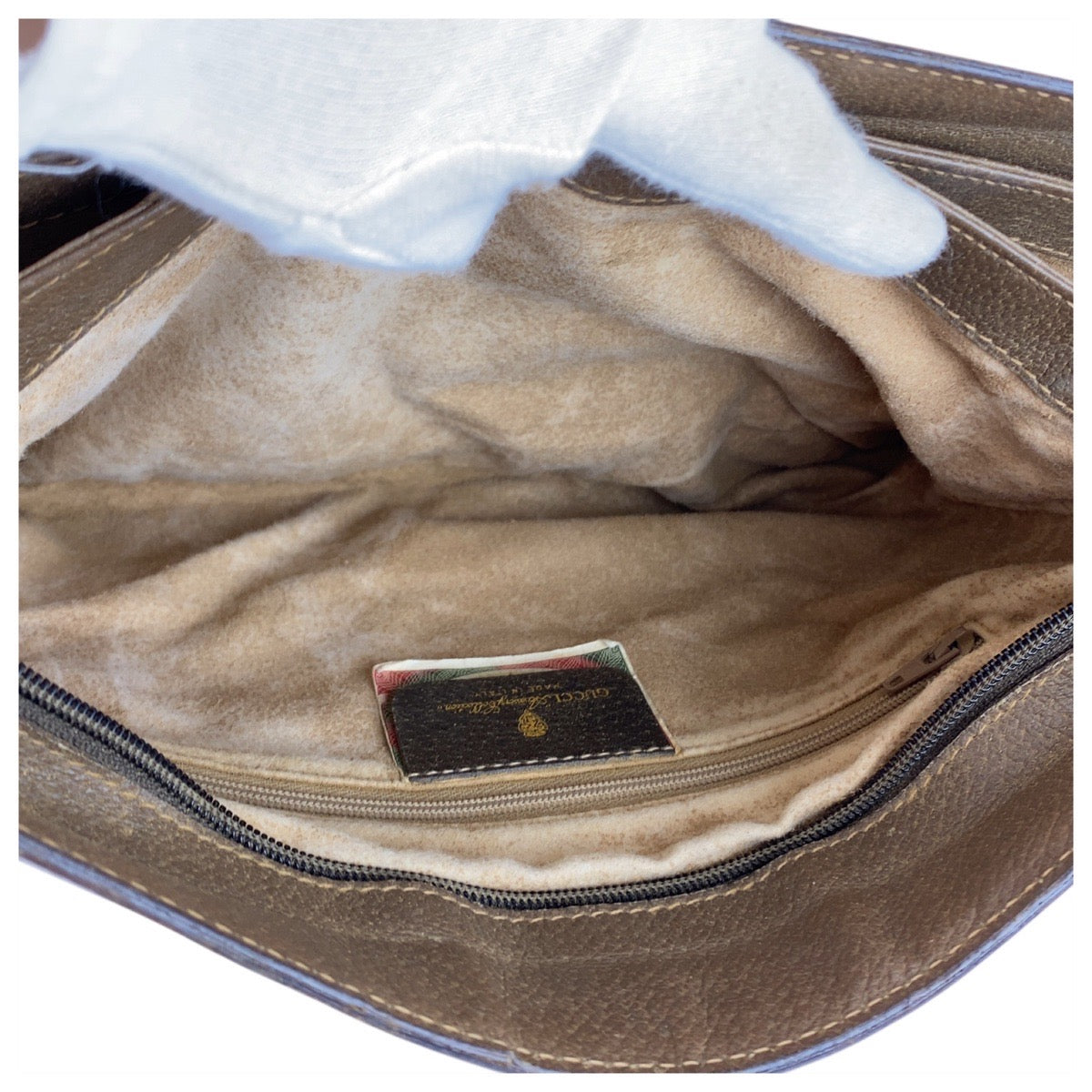 20138
GUCCI グッチ ヴィンテージ オールドグッチ シェリーライン ブラウン ベージュ ゴールド金具 GGスプリームキャンバス / レザー 14 02 013 ハンドバッグ ショルダーバッグ 2WAY レディース AB28