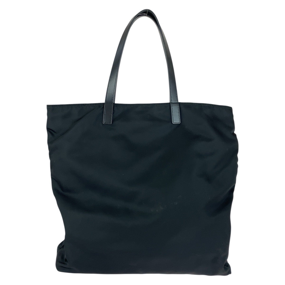 20141
PRADA プラダ テスート 三角ロゴプレート ブラック 黒 シルバー金具 ナイロン / レザー トートバッグ ショルダーバッグ レディース ABP37