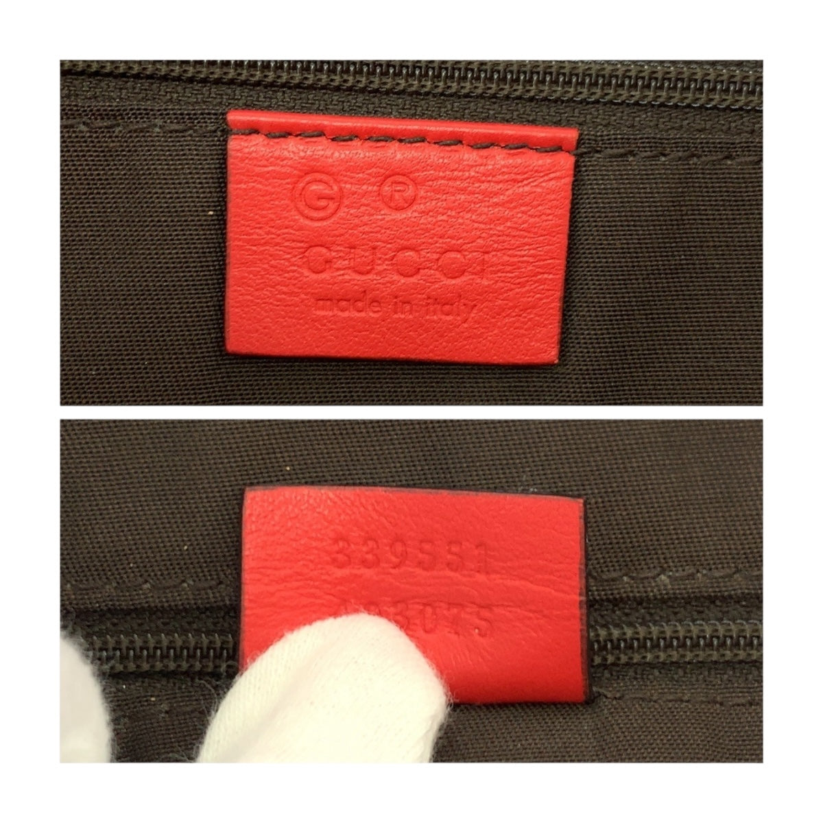 20142
GUCCI グッチ グッチシマ レッド シルバー金具 レザー 339551 ハンドバッグ ショルダーバッグ レディース ABP51