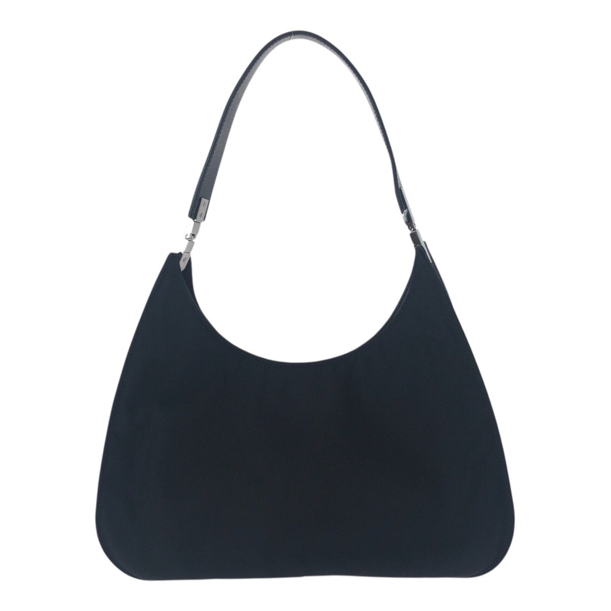 20143
GUCCI グッチ ブラック 黒 シルバー金具 ナイロン / レザー 001 3767 ショルダーバッグ 肩掛け レディース A35
