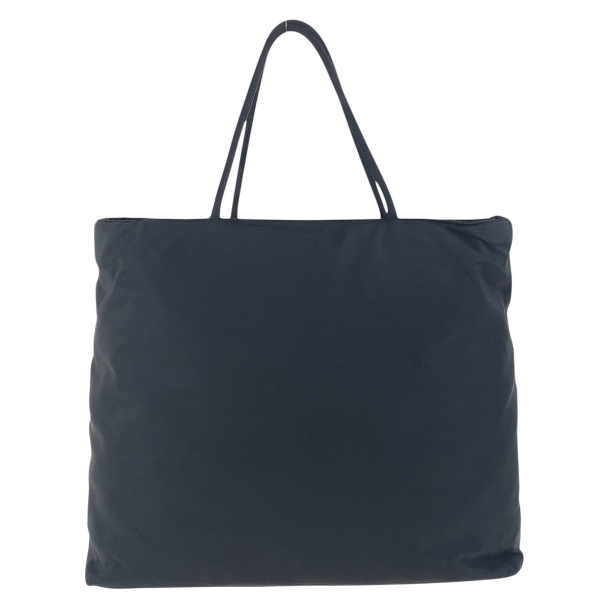 20160
PRADA プラダ テスート 三角ロゴプレート ブラック 黒 シルバー金具 ナイロン トートバッグ ショルダーバッグ レディース A42