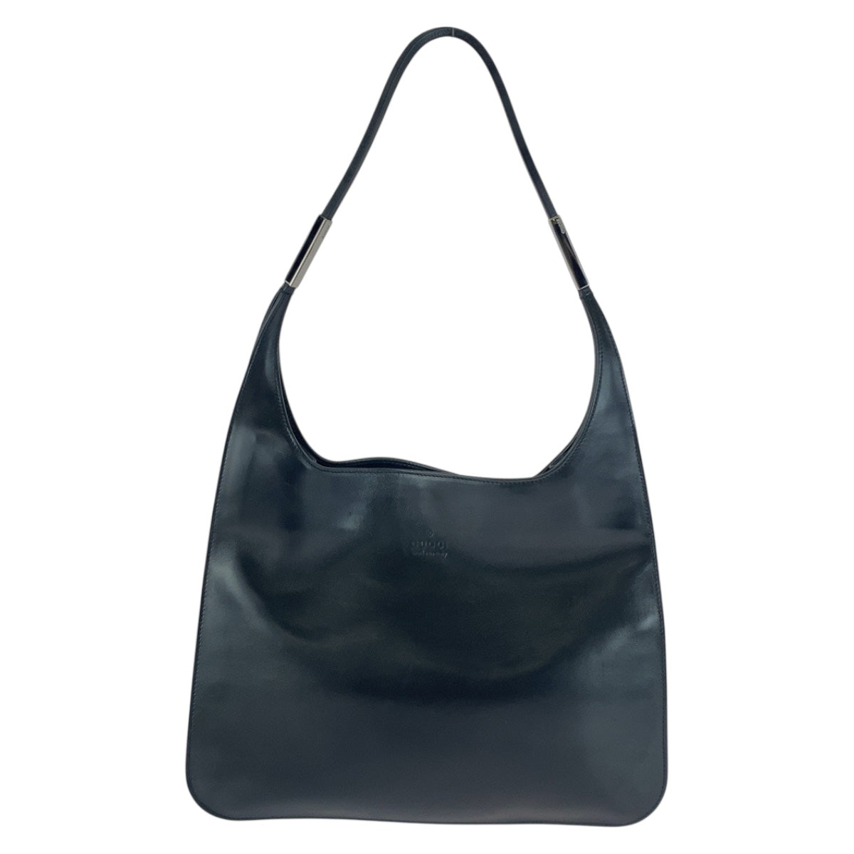 20166
GUCCI グッチ ブラック 黒 シルバー金具 レザー 001 3167 ショルダーバッグ 肩掛け レディース AB28