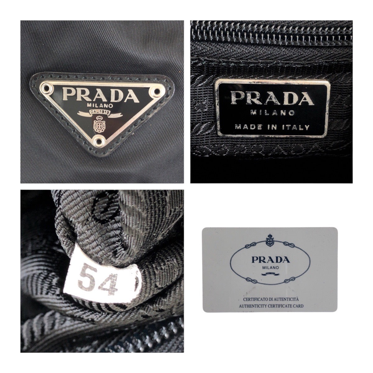 20168
PRADA プラダ テスート 三角ロゴプレート ブラック 黒 シルバー金具 ナイロン バックパック リュック レディース ABP63