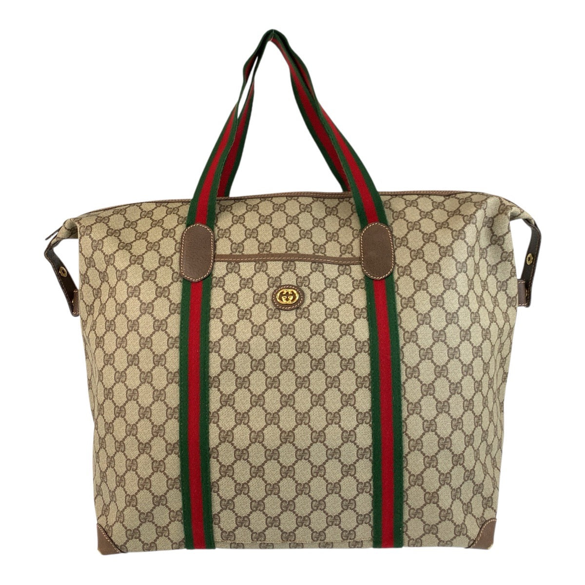 20181
GUCCI グッチ ヴィンテージ シェリーライン オールドグッチ ベージュ ブラウン ゴールド金具 GGスプリームキャンバス / レザー 012 39 6211 ボストンバッグ ボストンバッグ メンズ ABP44
