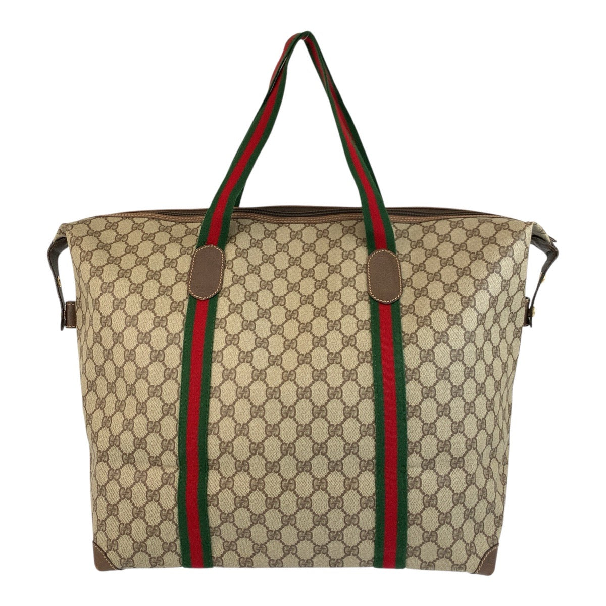 20181
GUCCI グッチ ヴィンテージ シェリーライン オールドグッチ ベージュ ブラウン ゴールド金具 GGスプリームキャンバス / レザー 012 39 6211 ボストンバッグ ボストンバッグ メンズ ABP44