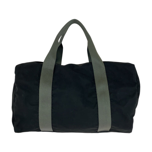 20184
PRADA SPORTS プラダスポーツ テスート ブラック 黒 シルバー金具 ナイロン ハンドバッグ ボストンバッグ 男女兼用 レディース AB25