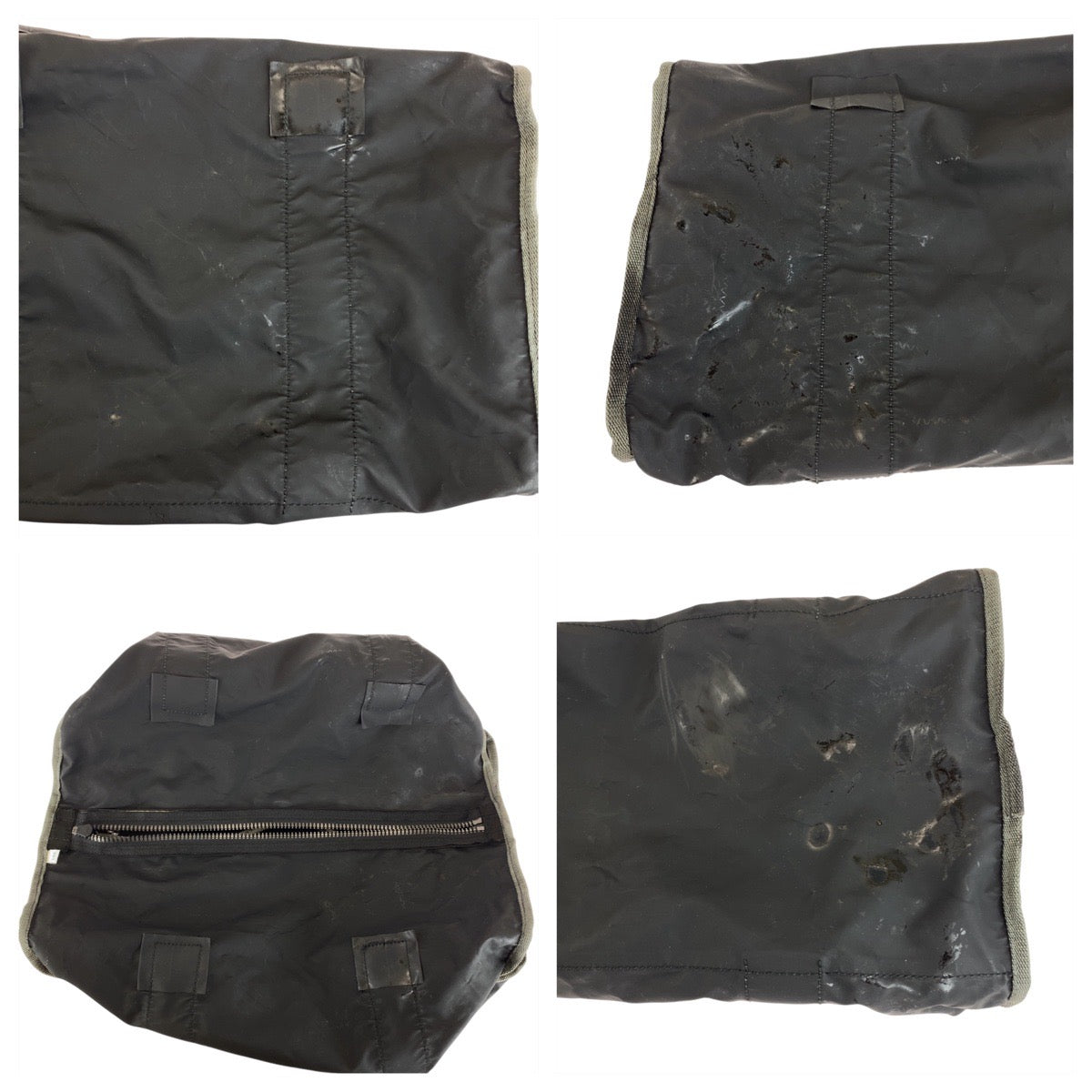 20184
PRADA SPORTS プラダスポーツ テスート ブラック 黒 シルバー金具 ナイロン ハンドバッグ ボストンバッグ 男女兼用 レディース AB25