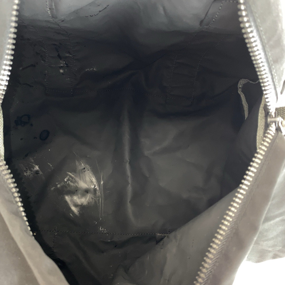 20184
PRADA SPORTS プラダスポーツ テスート ブラック 黒 シルバー金具 ナイロン ハンドバッグ ボストンバッグ 男女兼用 レディース AB25