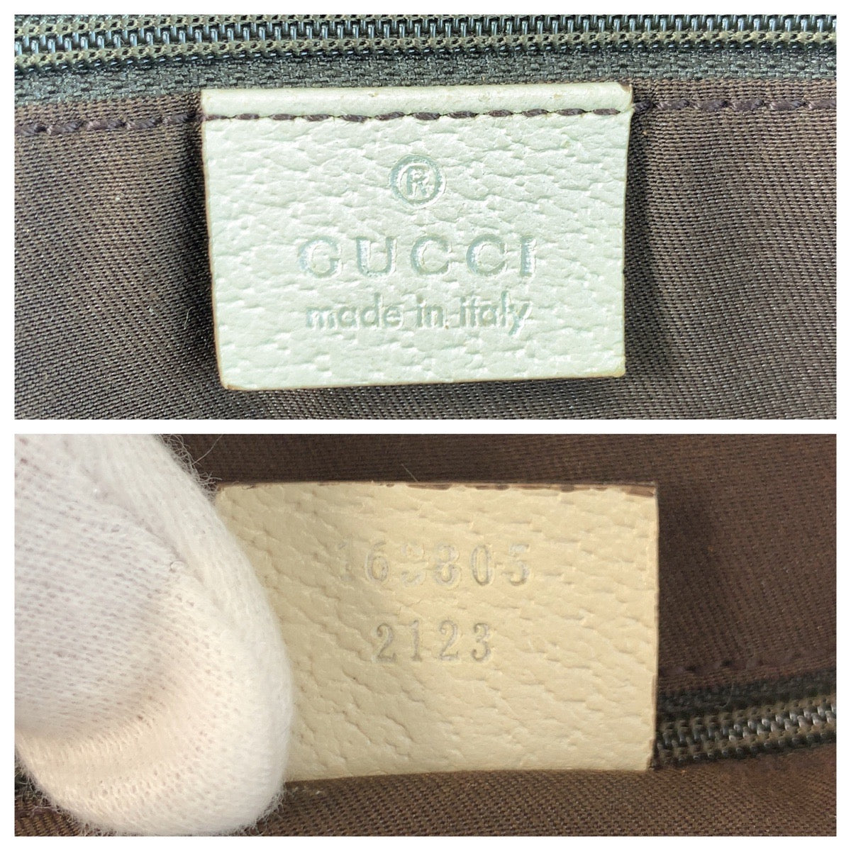 20190
GUCCI Princy Sherry Line Beige Ivory Gold Hardware GG Canvas / Leather 163805 Tote Bag Shoulder Bag Ladies ABP36