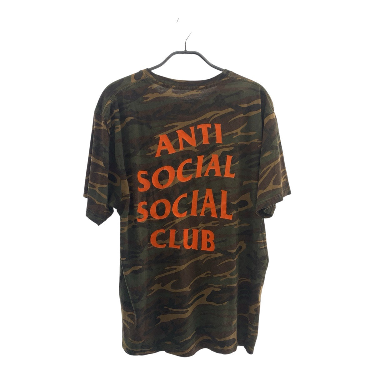 20197
ANTI SOCIAL SOCIAL CLUB アンチソーシャルソーシャルクラブ カモフラ サイズL マルチカラー コットン 半袖Tシャツ クルーネック メンズ ABP8