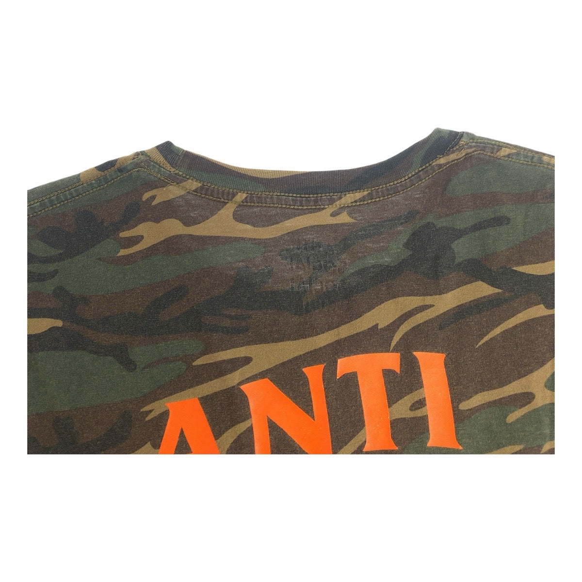 20197
ANTI SOCIAL SOCIAL CLUB アンチソーシャルソーシャルクラブ カモフラ サイズL マルチカラー コットン 半袖Tシャツ クルーネック メンズ ABP8