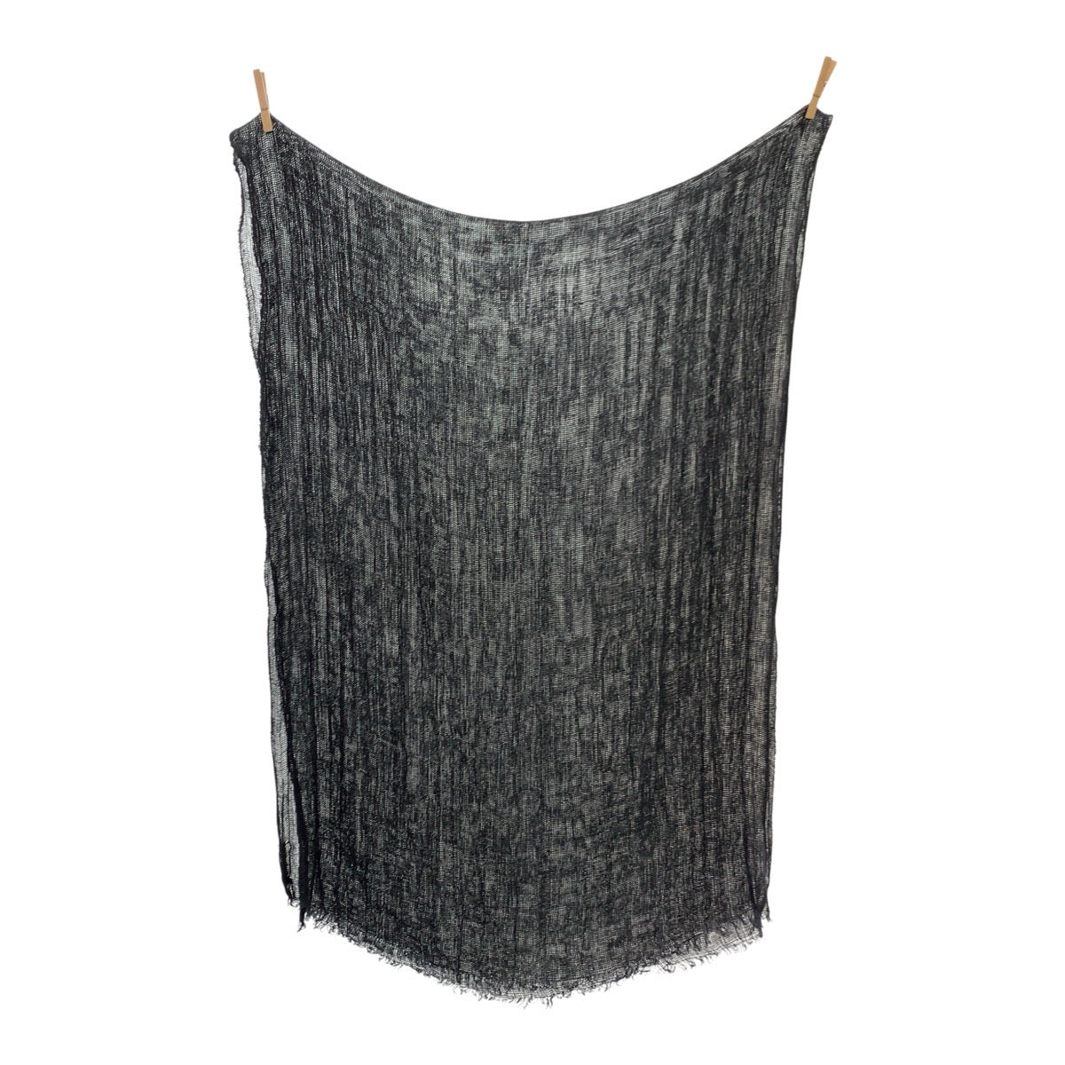 20200
DOLCE&GABBANA Black Linen RN104883 Stole Shawl Ladies ABP