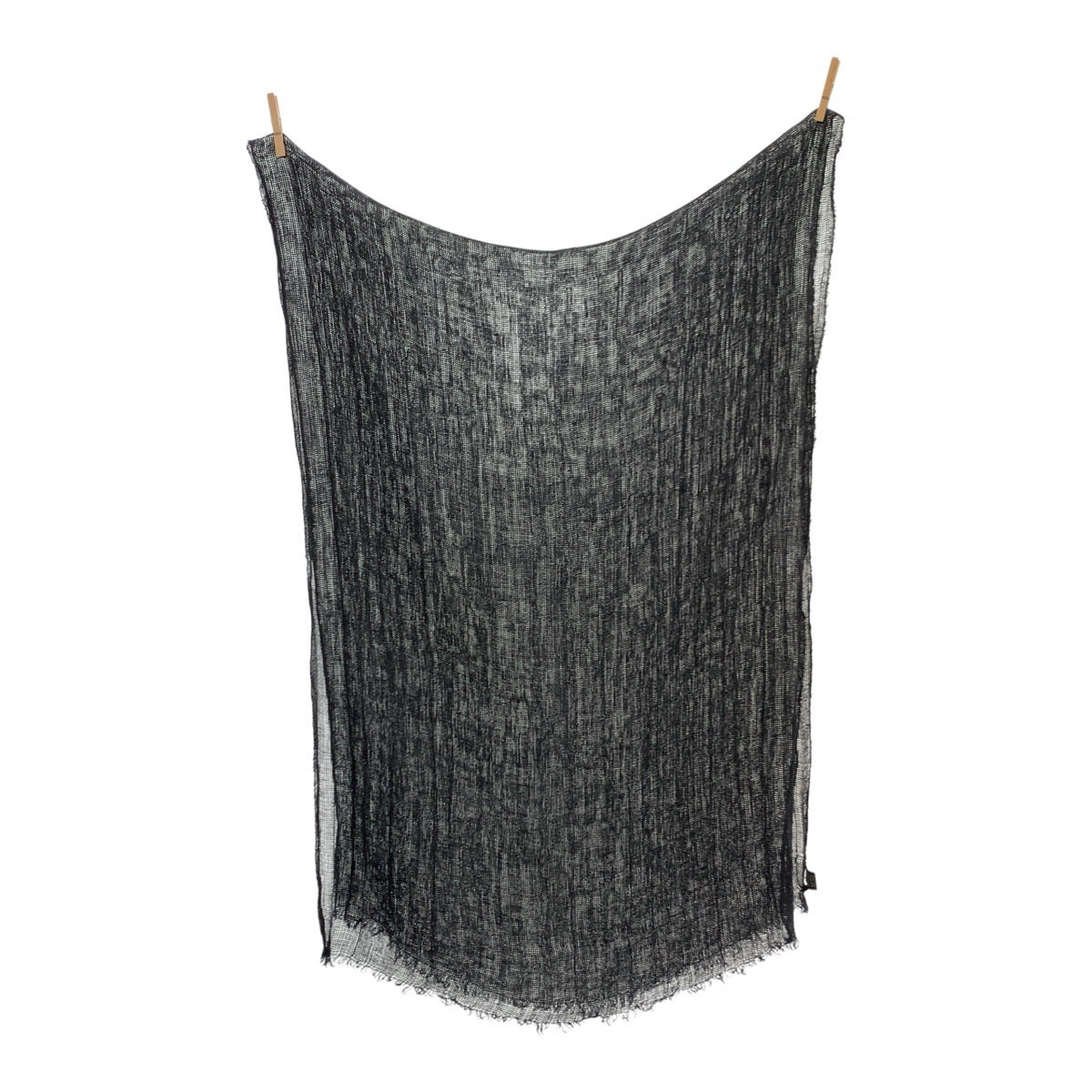 20200
DOLCE&GABBANA Black Linen RN104883 Stole Shawl Ladies ABP