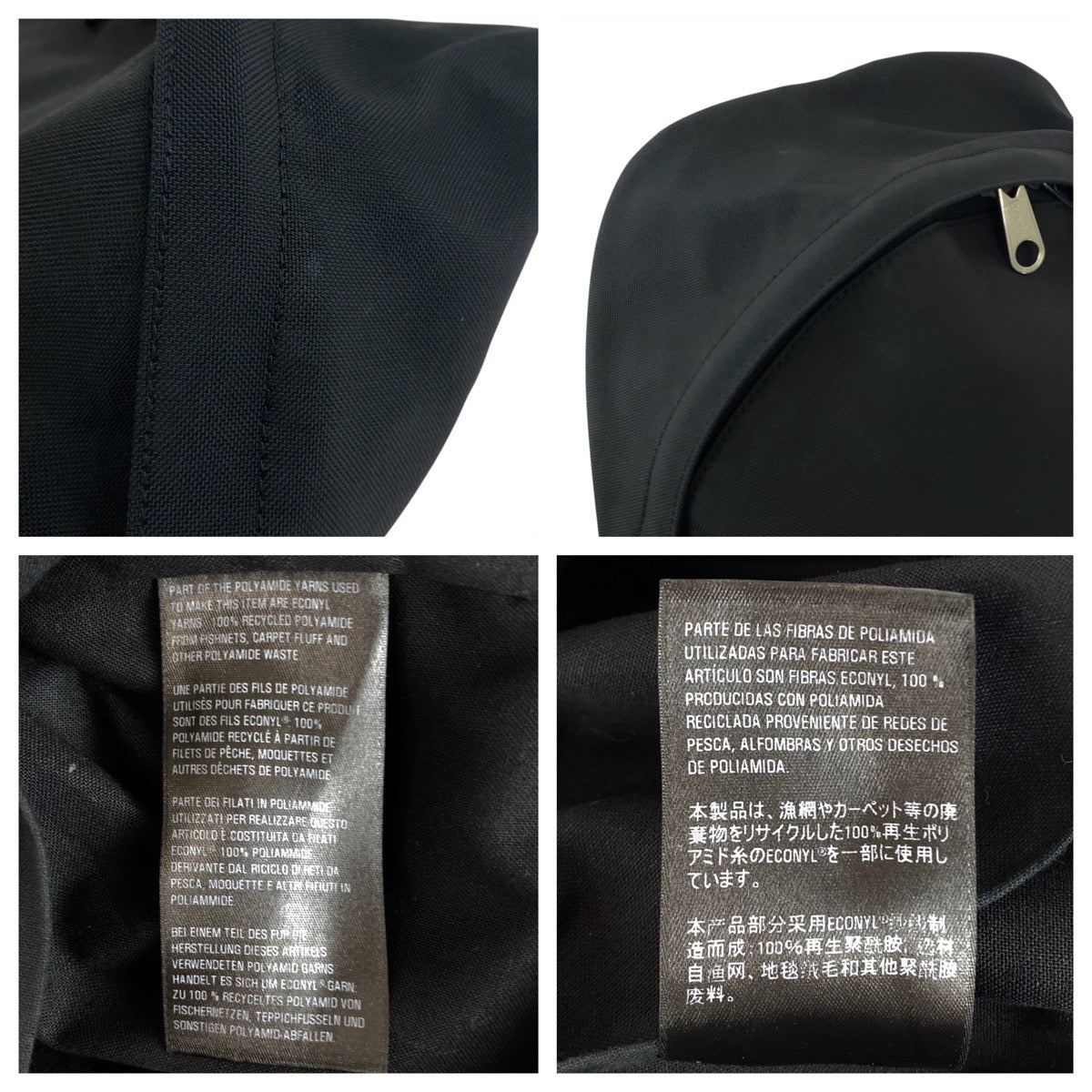 20201
BALENCIAGA バレンシアガ ブラック 黒 シルバー金具 ナイロン リュック バックパック メンズ ABP