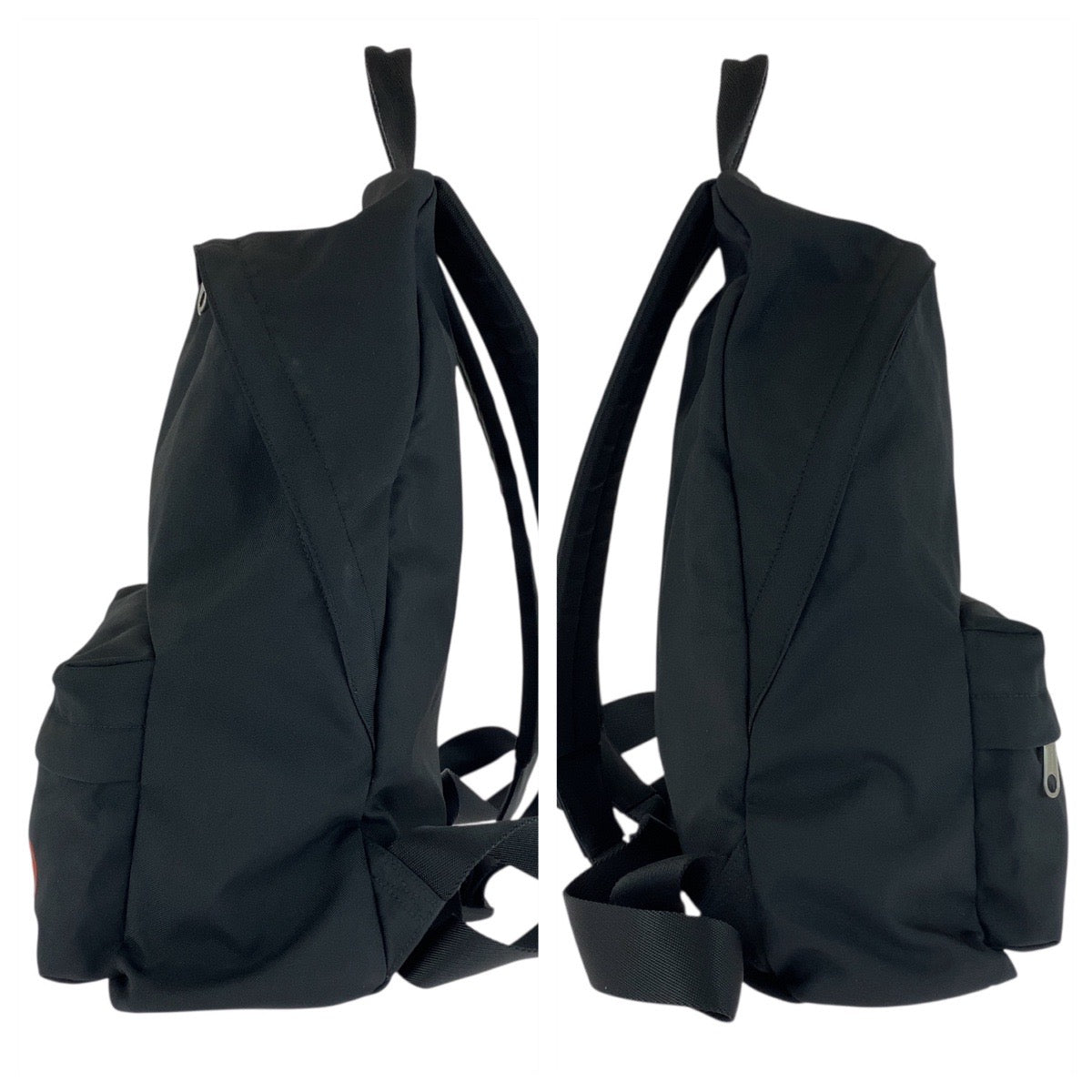 20201
BALENCIAGA バレンシアガ ブラック 黒 シルバー金具 ナイロン リュック バックパック メンズ ABP