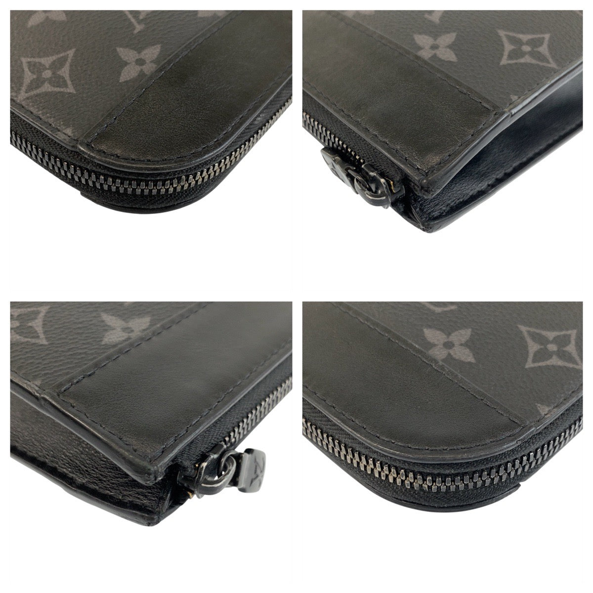 20204
LOUIS VUITTON ルイヴィトン モノグラム エクリプス ポシェット ジュール ブラック グレー PVC / レザー M82074 クラッチバッグ セカンドバッグ メンズ ABP62