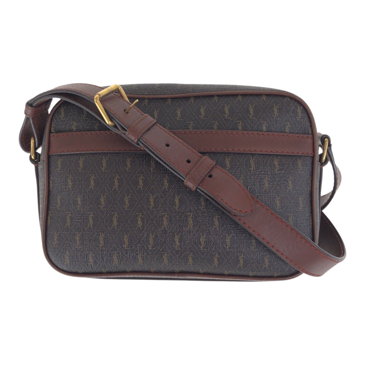 20209
SAINT LAURENT PARIS Saint Laurent Paris Le Monogram YSL Brown Gold Hardware Leather 669957 Shoulder Bag Crossbody Bag Ladies AB64