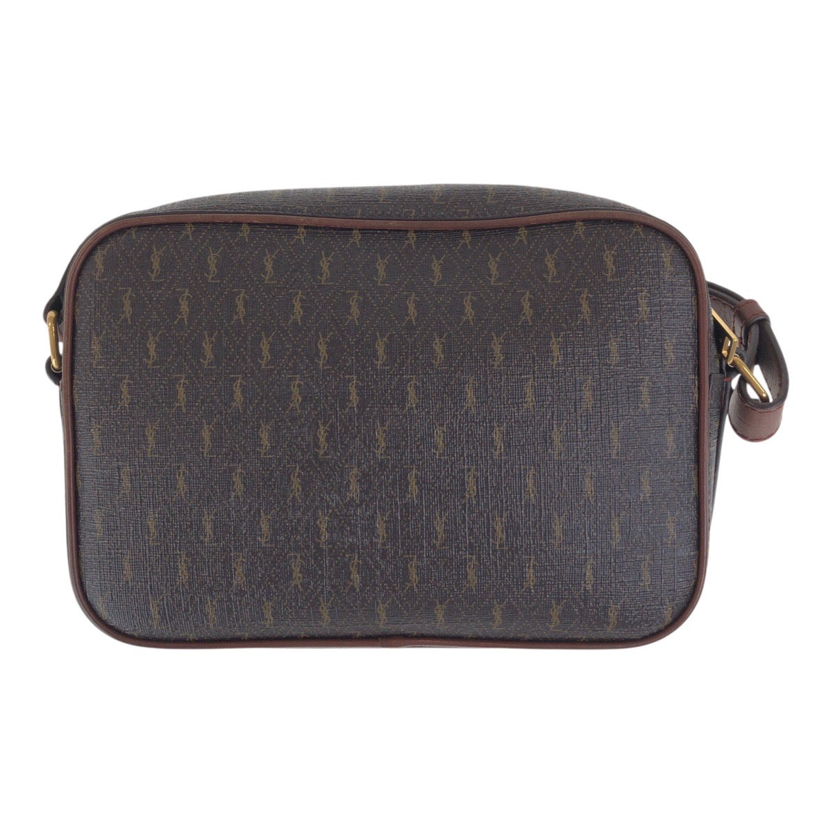 20209
SAINT LAURENT PARIS Saint Laurent Paris Le Monogram YSL Brown Gold Hardware Leather 669957 Shoulder Bag Crossbody Bag Ladies AB64