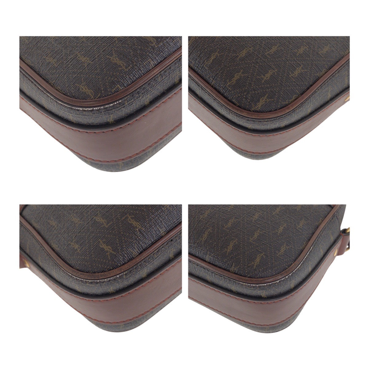 20209
SAINT LAURENT PARIS Saint Laurent Paris Le Monogram YSL Brown Gold Hardware Leather 669957 Shoulder Bag Crossbody Bag Ladies AB64