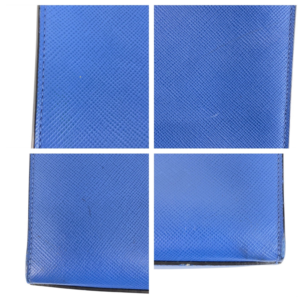 20213
PRADA プラダ サフィアーノ 三角ロゴプレート ブルー シルバー金具 レザー トートバッグ ハンドバッグ 男女兼用 メンズ ABP70