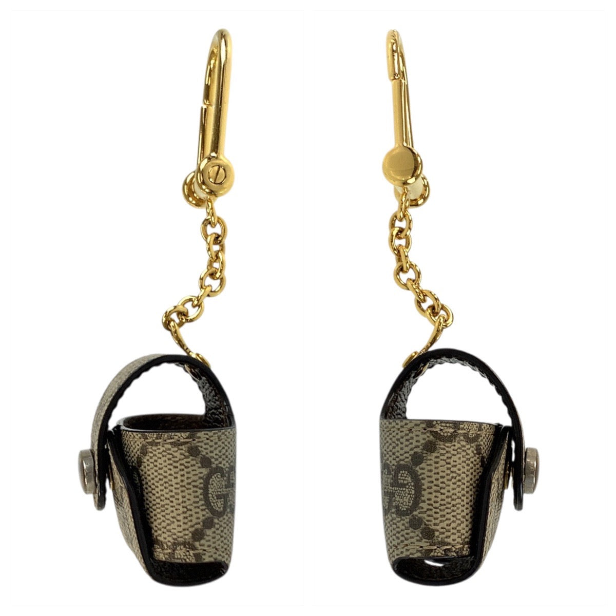 20216
GUCCI グッチ ベージュ ゴールド金具 GGスプリームキャンバス 631683 エアポッズケース 男女兼用 メンズ A16