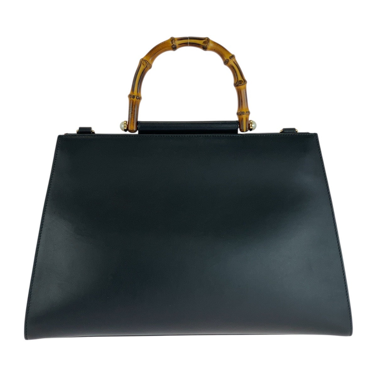 20217
GUCCI グッチ バンブー ニムフェア ブラック 黒 ゴールド金具 レザー 453764 ハンドバッグ ショルダーバッグ 2WAY レディース ABP82