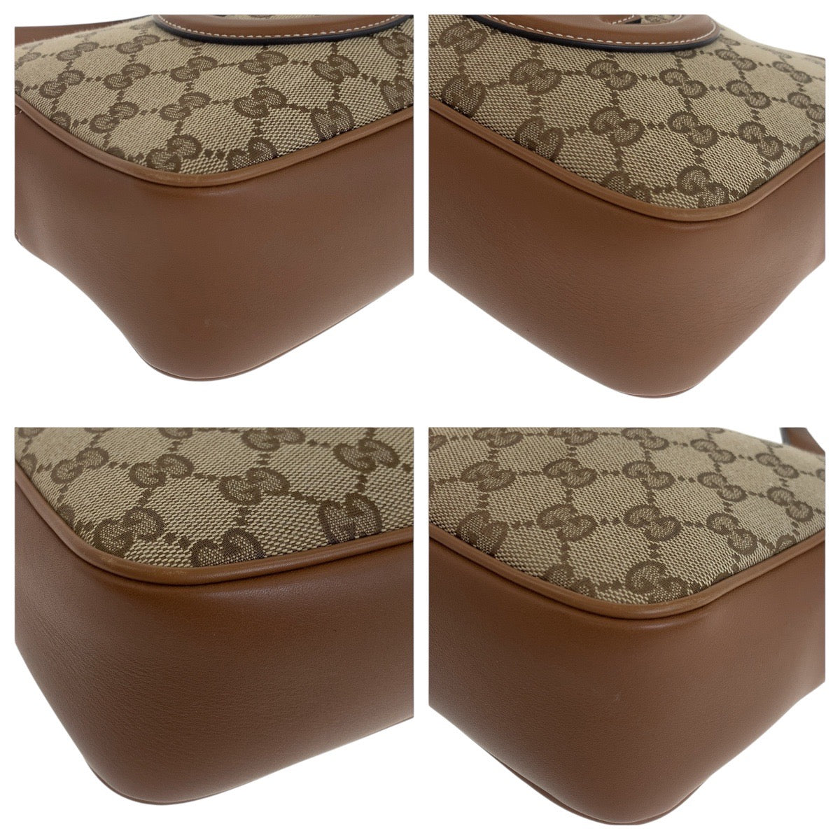 20218
GUCCI グッチ ブロンディ ブラウン ゴールド金具 GGキャンバス / レザー 820429 ショルダーバッグ ポシェット レディース A110