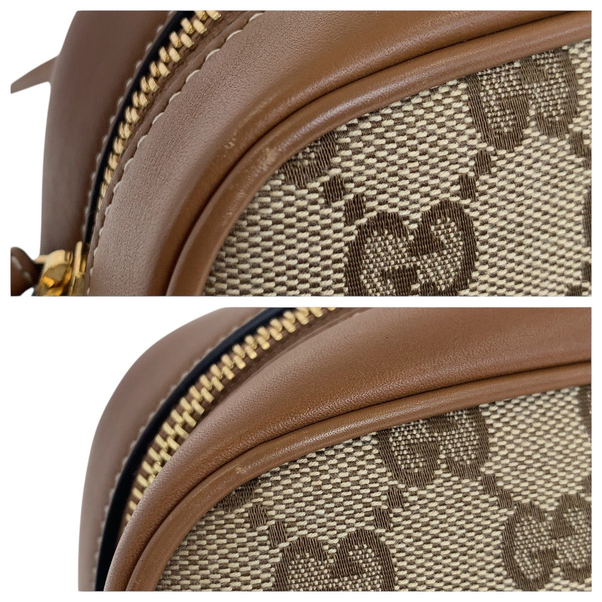20218
GUCCI グッチ ブロンディ ブラウン ゴールド金具 GGキャンバス / レザー 820429 ショルダーバッグ ポシェット レディース A110