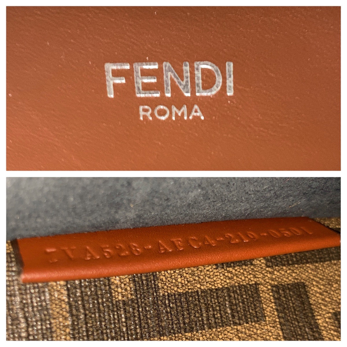 20221
FENDI フェンディ ピーカブー アイシーユー ネイビー シルバー金具 レザー 7VA528 ショルダーバッグ トートバッグ 2way メンズ A100