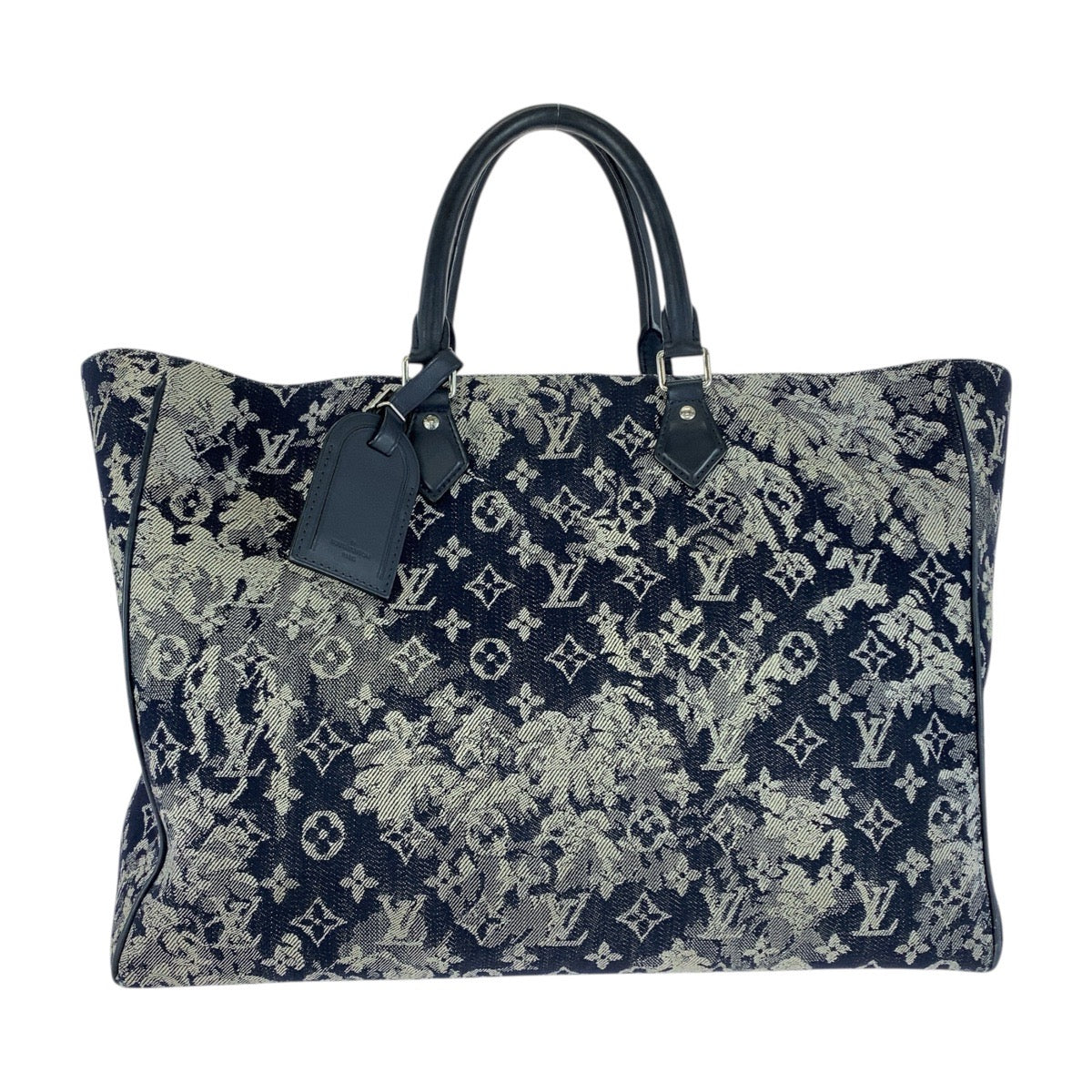 20234
LOUIS VUITTON ルイヴィトン モノグラム タペストリー グランサック ブルー シルバー金具 モノグラムキャンバス M57284 トートバッグ ビジネスバッグ メンズ AB124