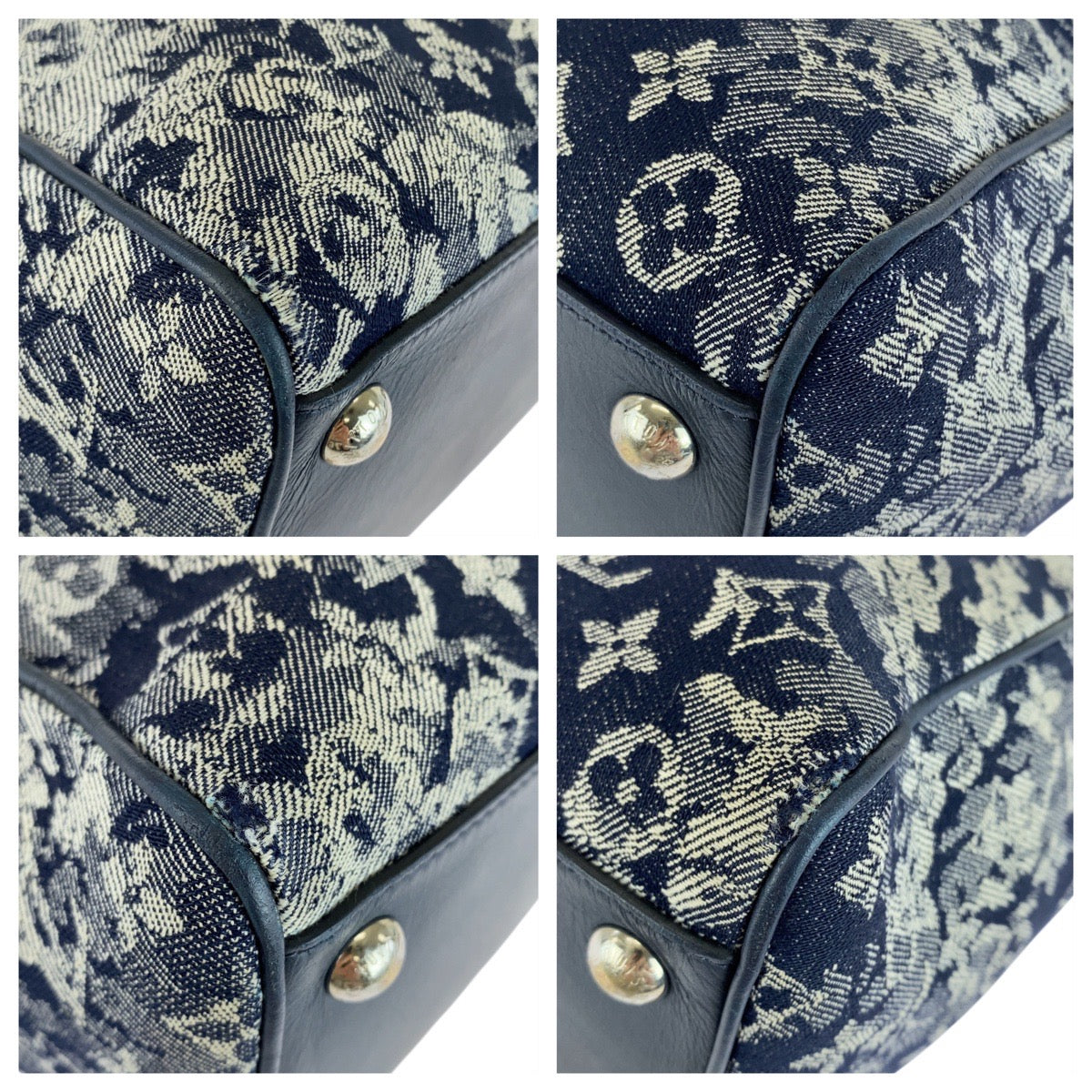 20234
LOUIS VUITTON ルイヴィトン モノグラム タペストリー グランサック ブルー シルバー金具 モノグラムキャンバス M57284 トートバッグ ビジネスバッグ メンズ AB124