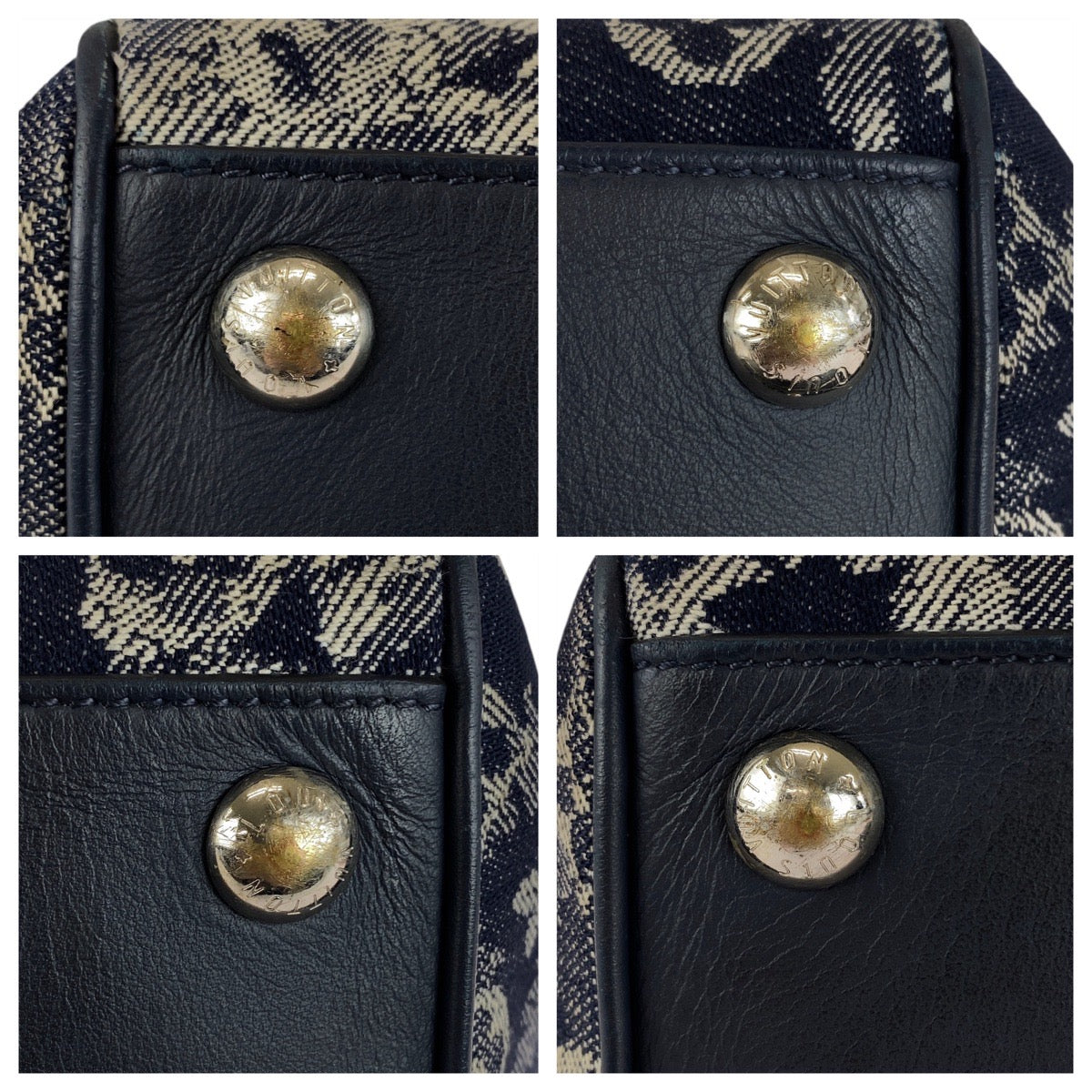 20234
LOUIS VUITTON ルイヴィトン モノグラム タペストリー グランサック ブルー シルバー金具 モノグラムキャンバス M57284 トートバッグ ビジネスバッグ メンズ AB124